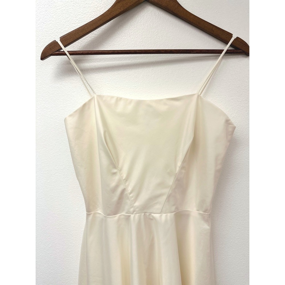 Vintage 1970s Amy Rose Romantic Prairie Coat &‎ Dress Set Cream S/M - Picture 8 of 12